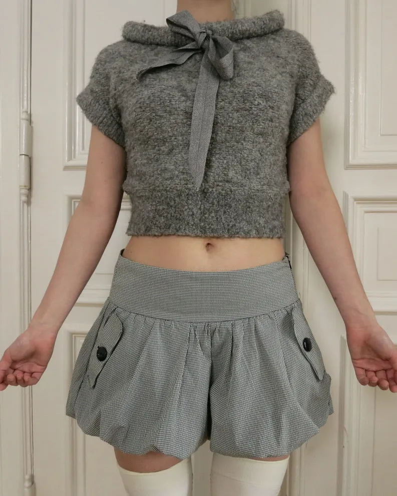       Alberta Ferretti fleece t-shirt    