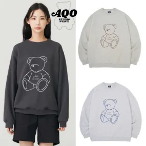AQOstudiospace  |Unisex Street Style Logo Hoodies & Sweatshirts