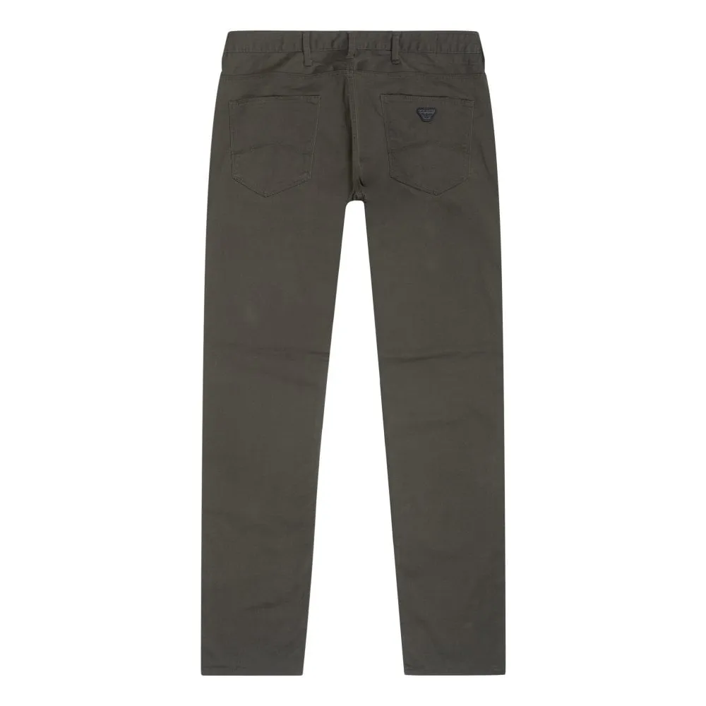 Armani Slim Fit Mens Khaki J06 Stretch Jeans EAM7708