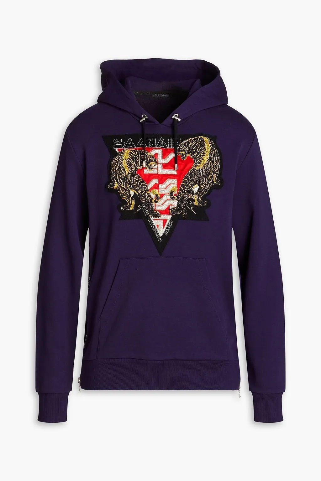 BALMAIN  |Street Style Long Sleeves Cotton Luxury Hoodies