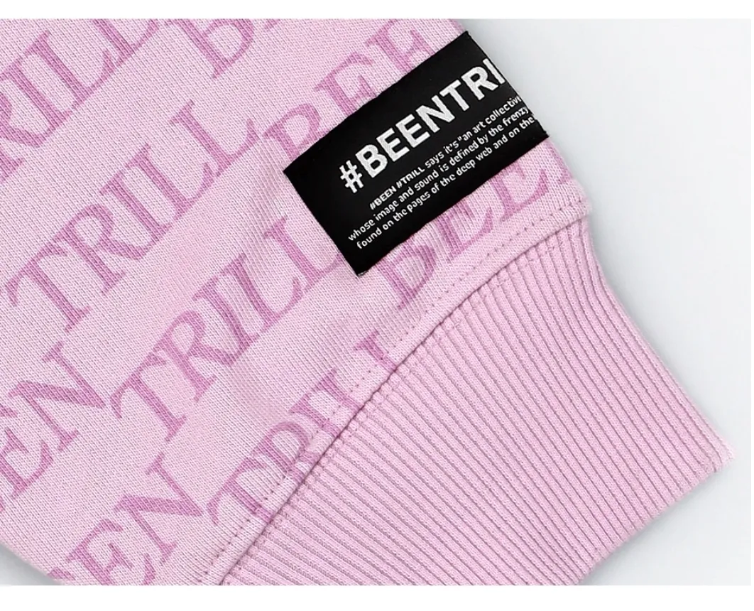 BEEN TRILL  |Unisex Street Style Cotton Logo Hoodies & Sweatshirts