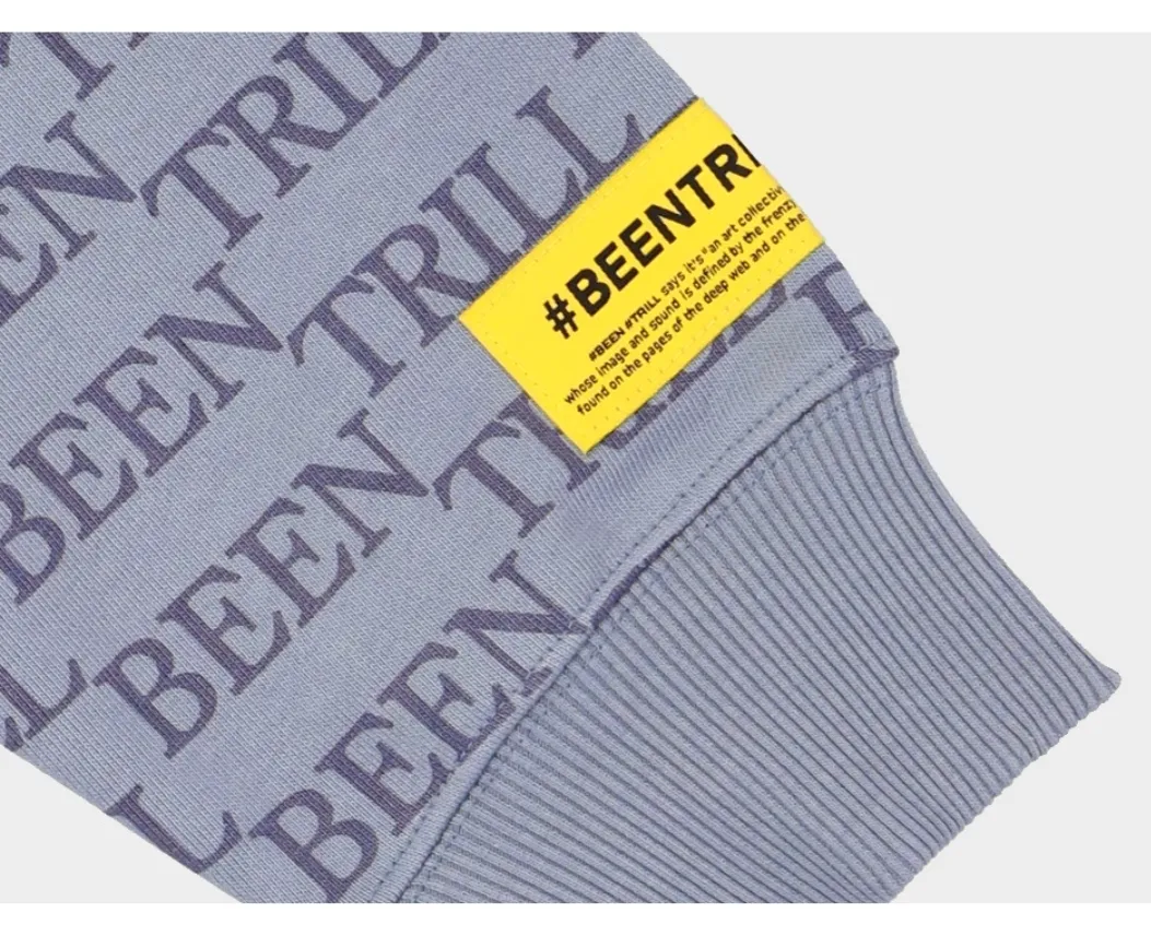 BEEN TRILL  |Unisex Street Style Cotton Logo Hoodies & Sweatshirts