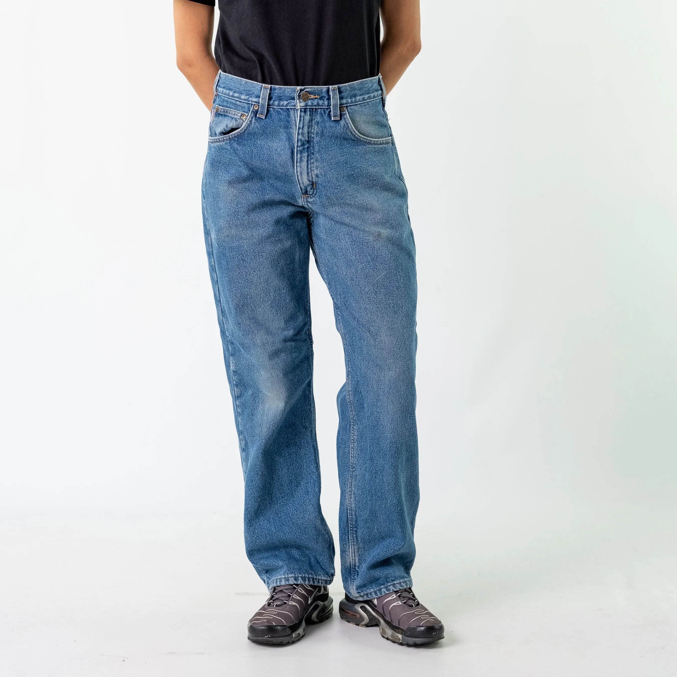 Blue y2ks Carhartt Denim Carpenter Jeans Baggy Pants (30x32)