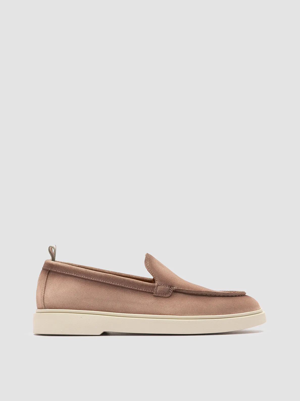 BONES 101 - Beige Suede Loafers