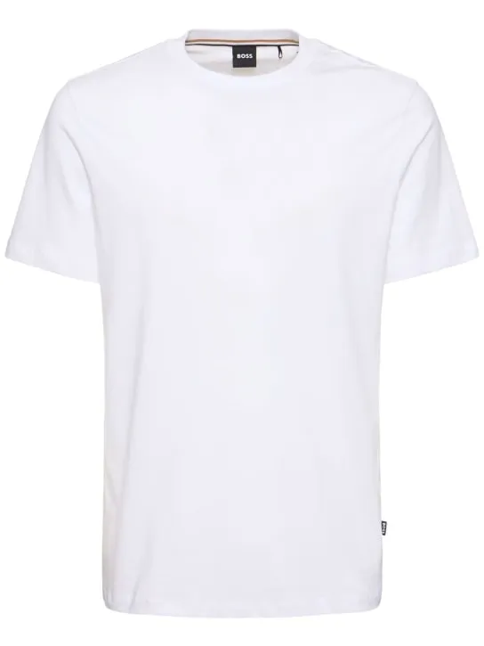 Boss   Thompson logo cotton jersey t-shirt 