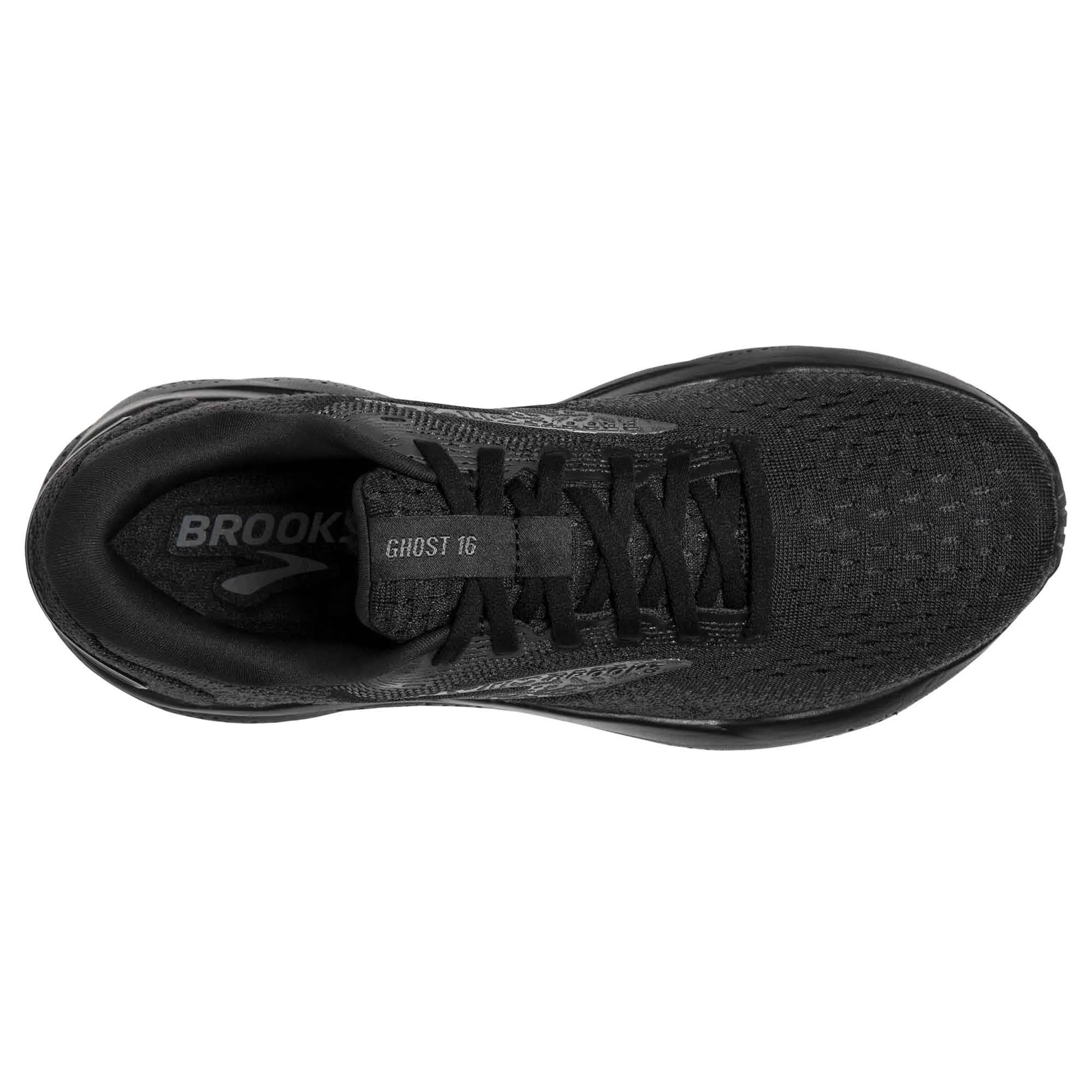 Brooks  Ghost 16 Extra Wide 4E Mens Running Shoes Black/Black/Ebony