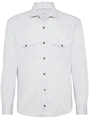 Brunello Cucinelli    Brunello Cucinelli Jersey Shirt