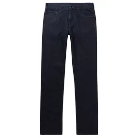 Canali Navy Slim Fit Stretch Jeans | Menswear Online
