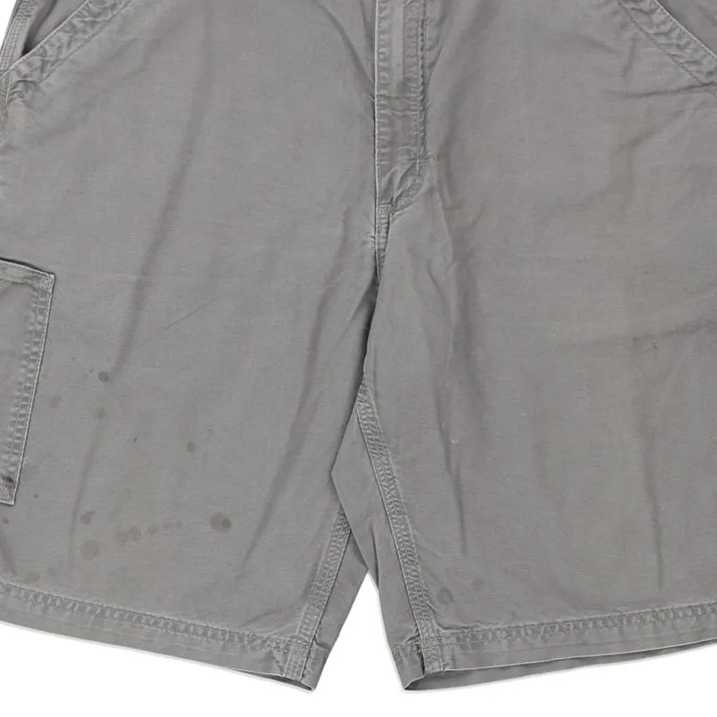 Carhartt Carpenter Shorts - 34W 10L Grey Cotton
