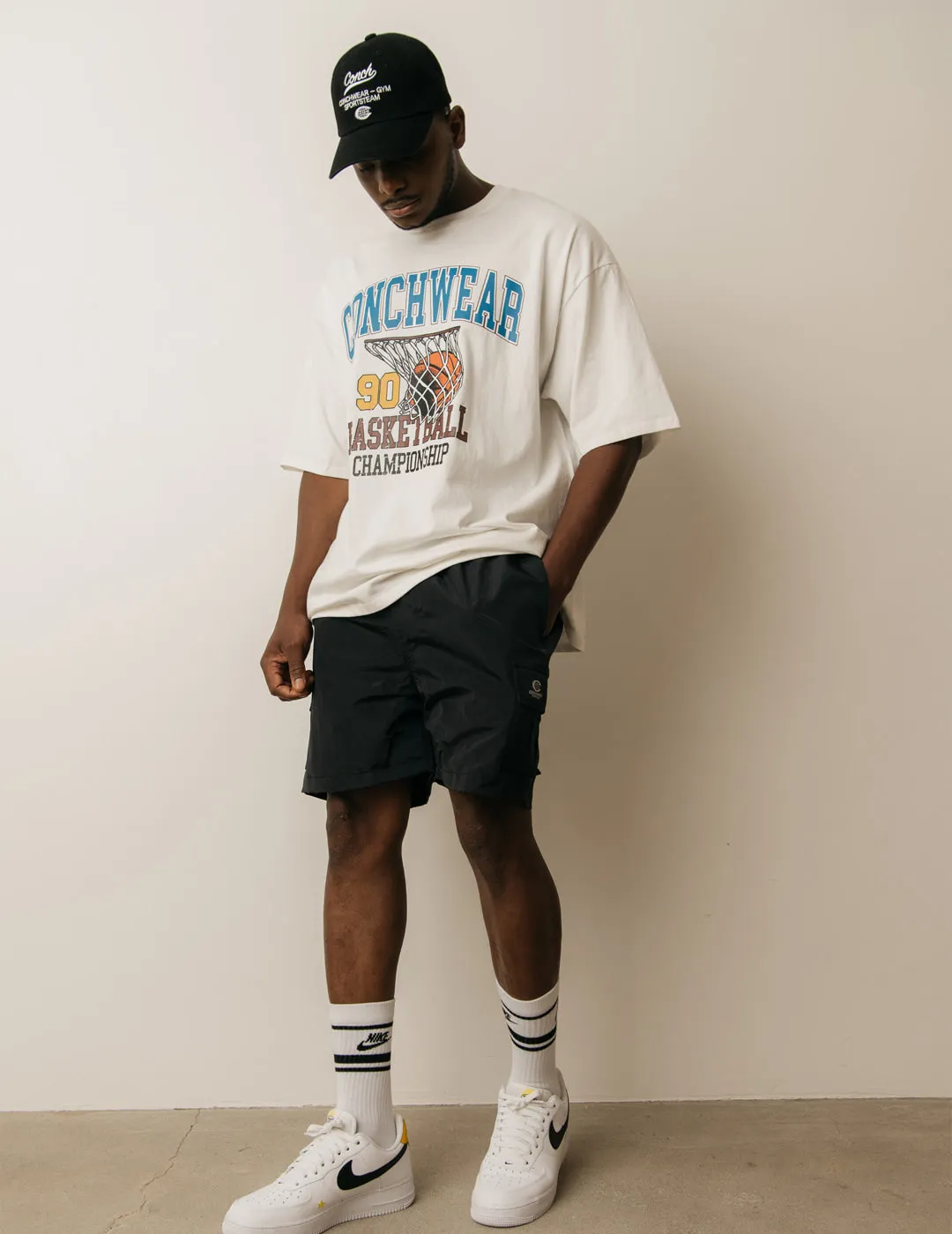 Conchwear Men Nylon Pocket Shorts