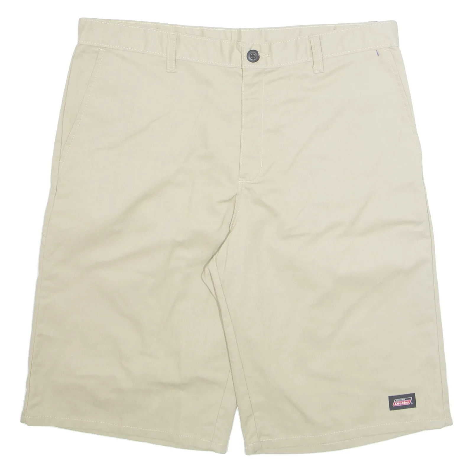 DICKIES Mens Chino Shorts Beige XL W36
