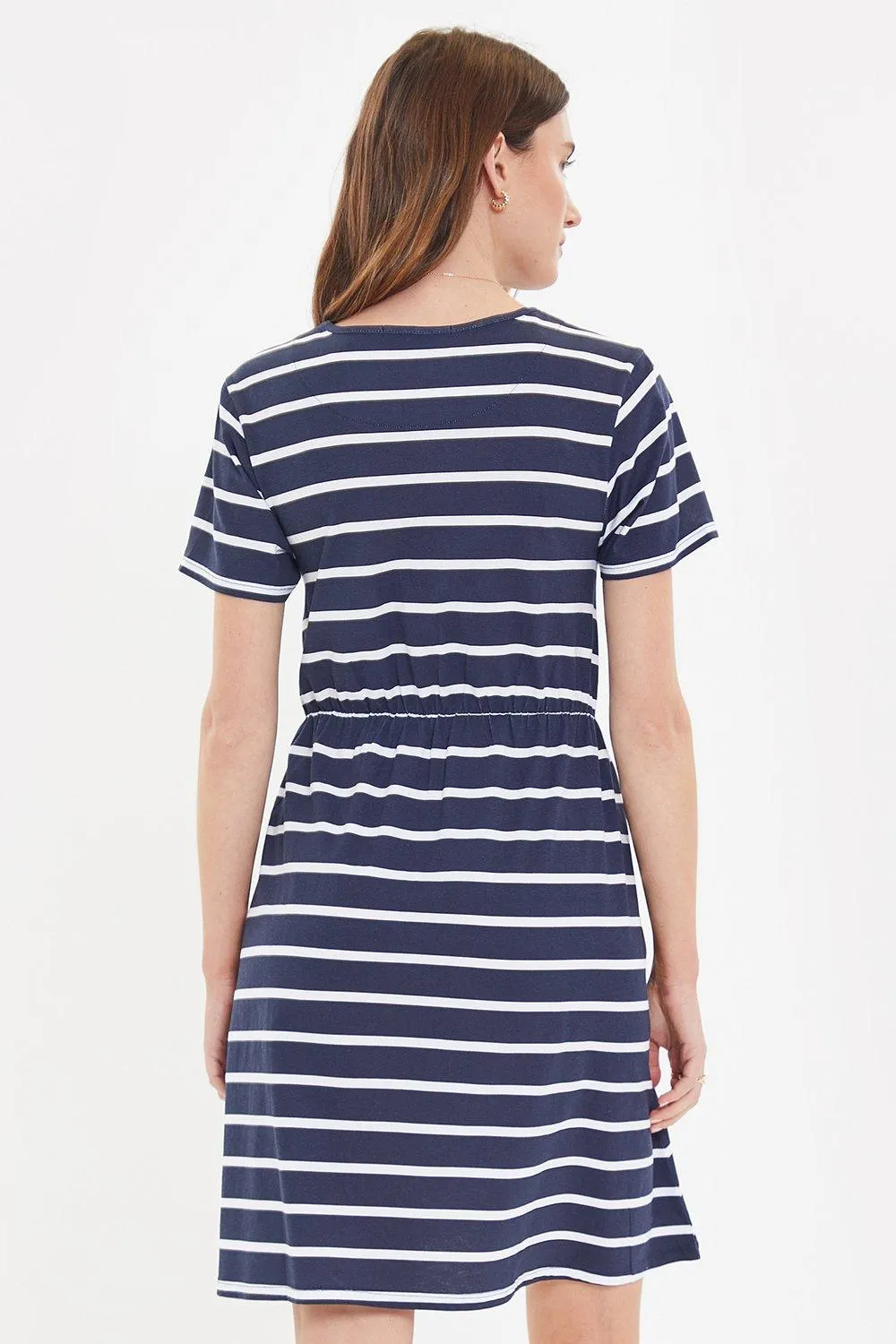 Dresses | Cotton Jersey 'Minogue' Mini Dress With Pockets | Threadbare