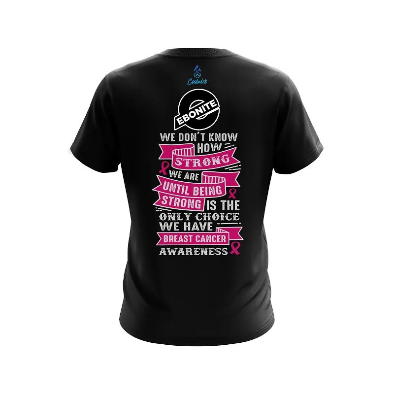 Ebonite Breast Cancer Superwoman CoolWick Bowling Jersey