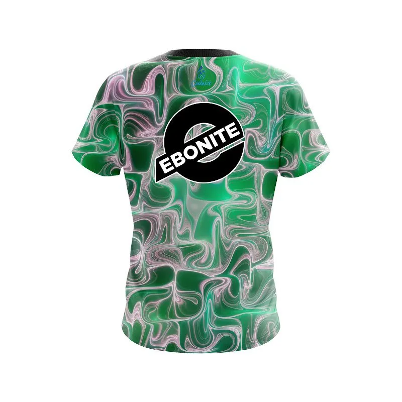 Ebonite Green Exotic Motion CoolWick Bowling Jersey