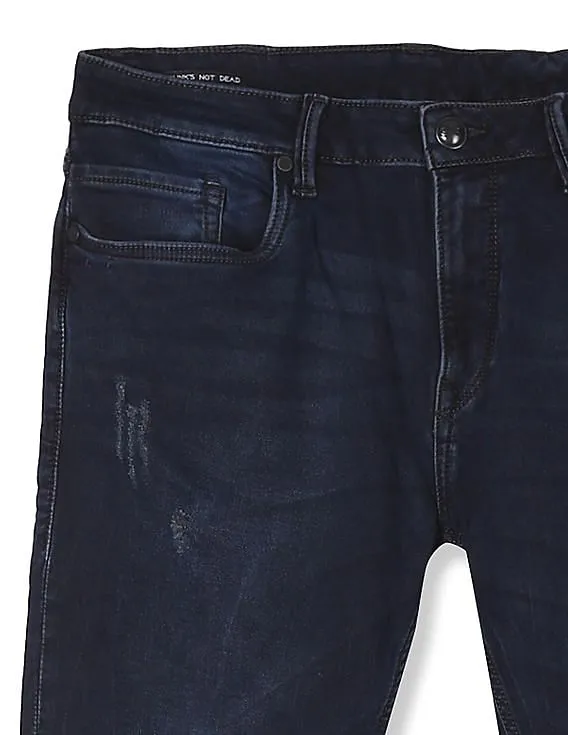 Ed Hardy Mid Waist Dark Wash Jogger Jeans