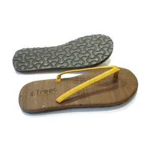 Flip Flop Cork Yellow Bay