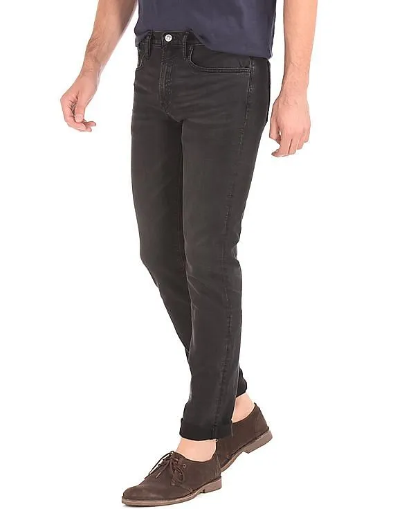 GAP Men Grey Stretch 1969 Slim Fit Jeans