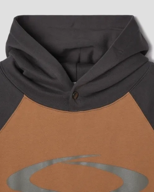 IONSEOUL  |Unisex Street Style Plain Oversized Logo Hoodies