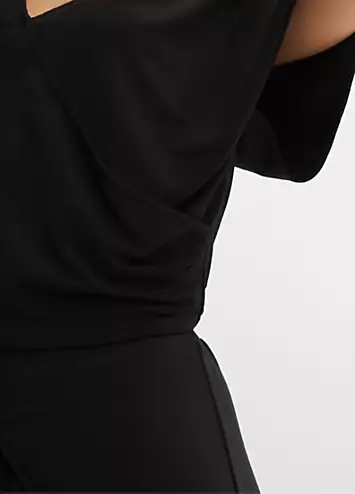 Jersey Wrap Blouse by bonprix | Look Again