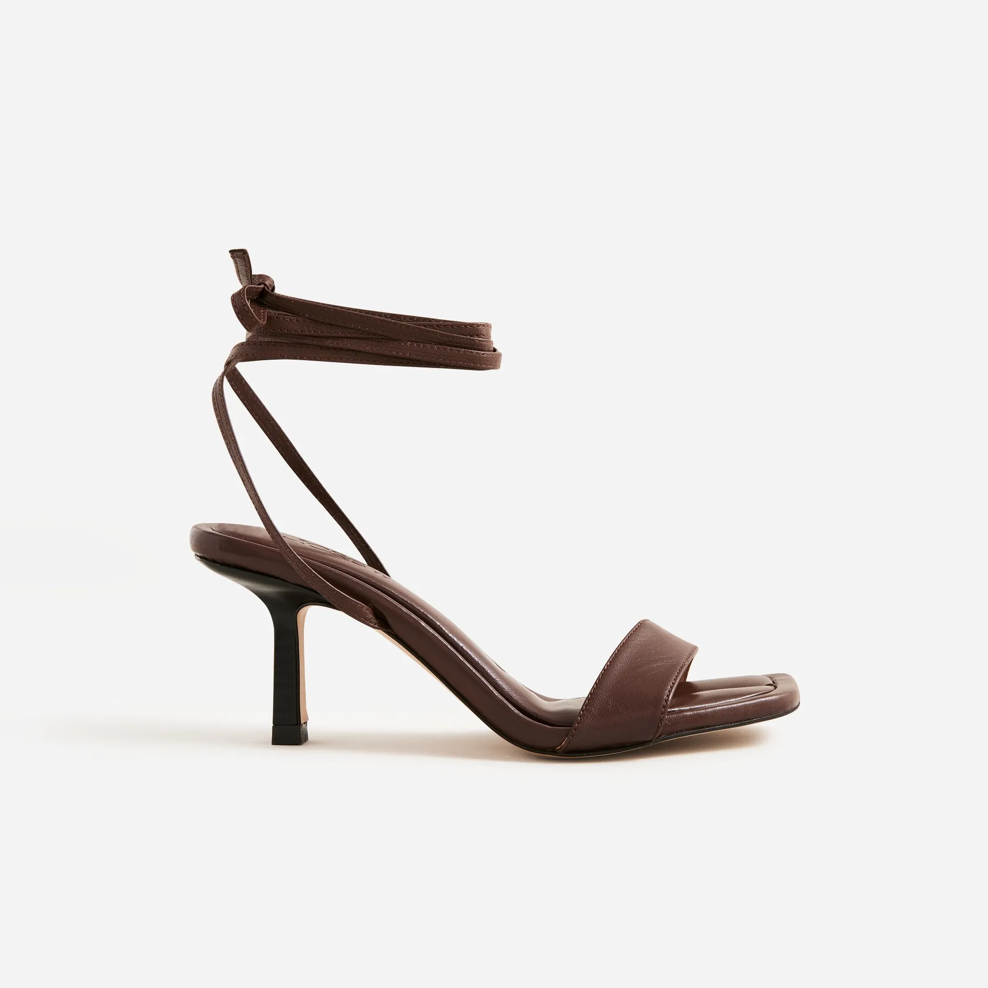 Leni made-in-Spain lace-up sandals in leather