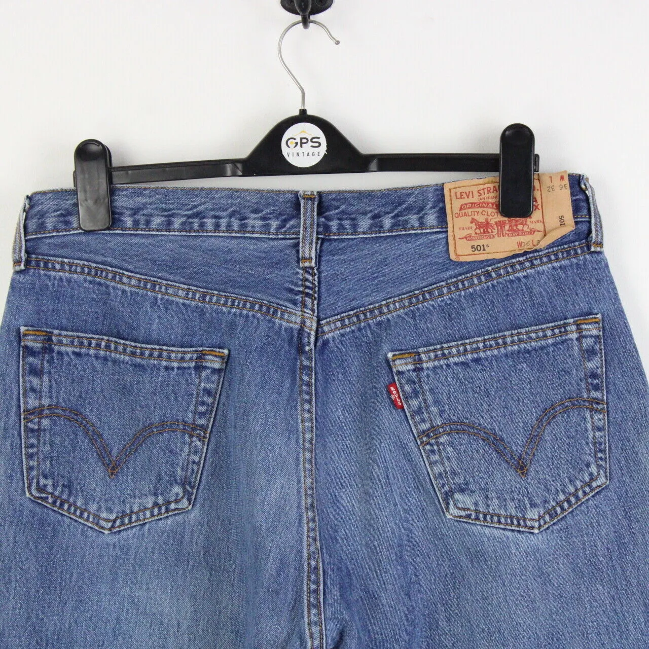 LEVIS 501 Jeans Mid Blue | W36 L28