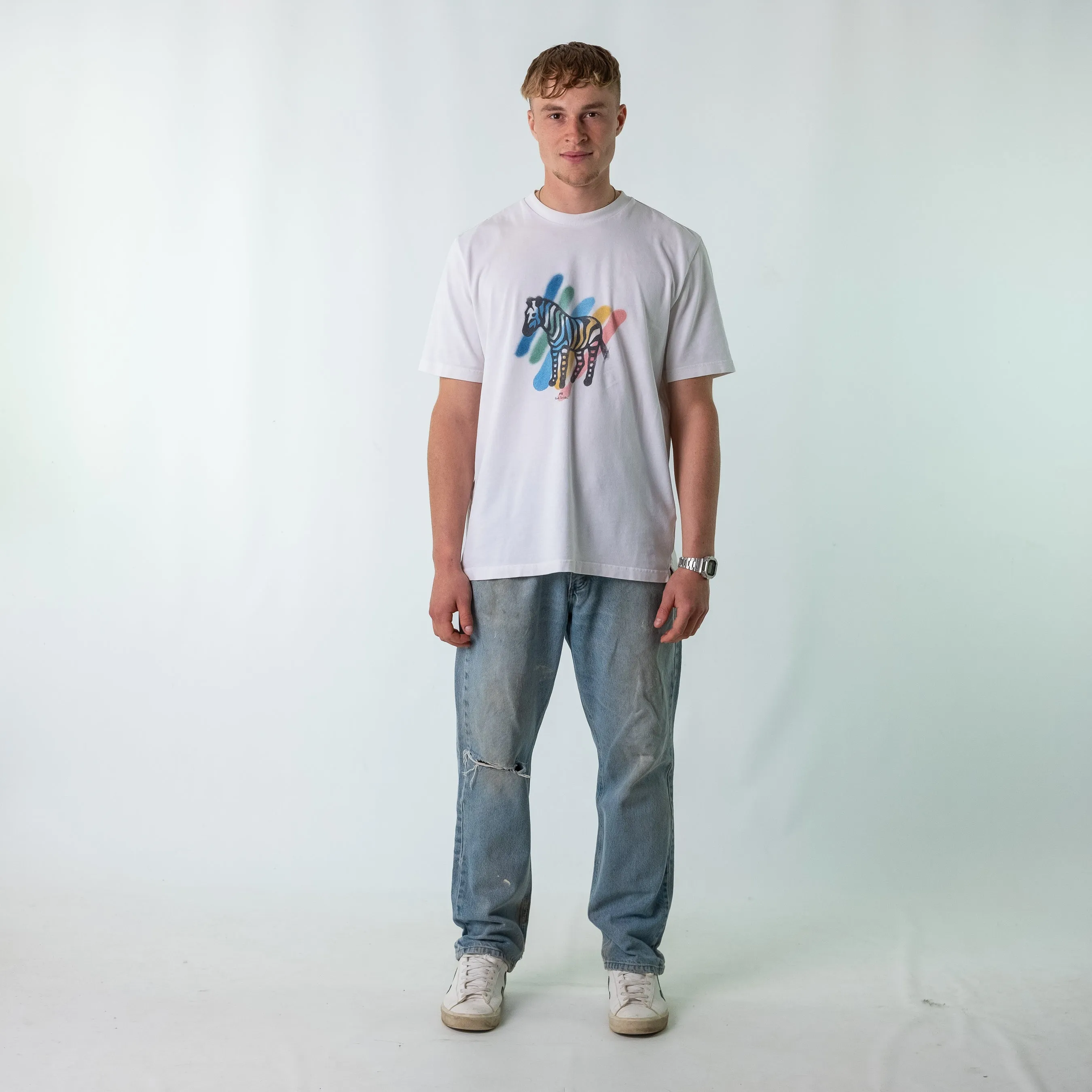Light Blue 90s Carhartt Denim Jeans Baggy Pants (36x30)