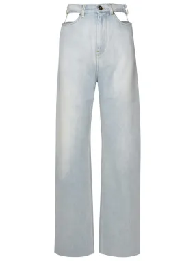 Maison Margiela    Maison Margiela Light Blue Cotton Jeans