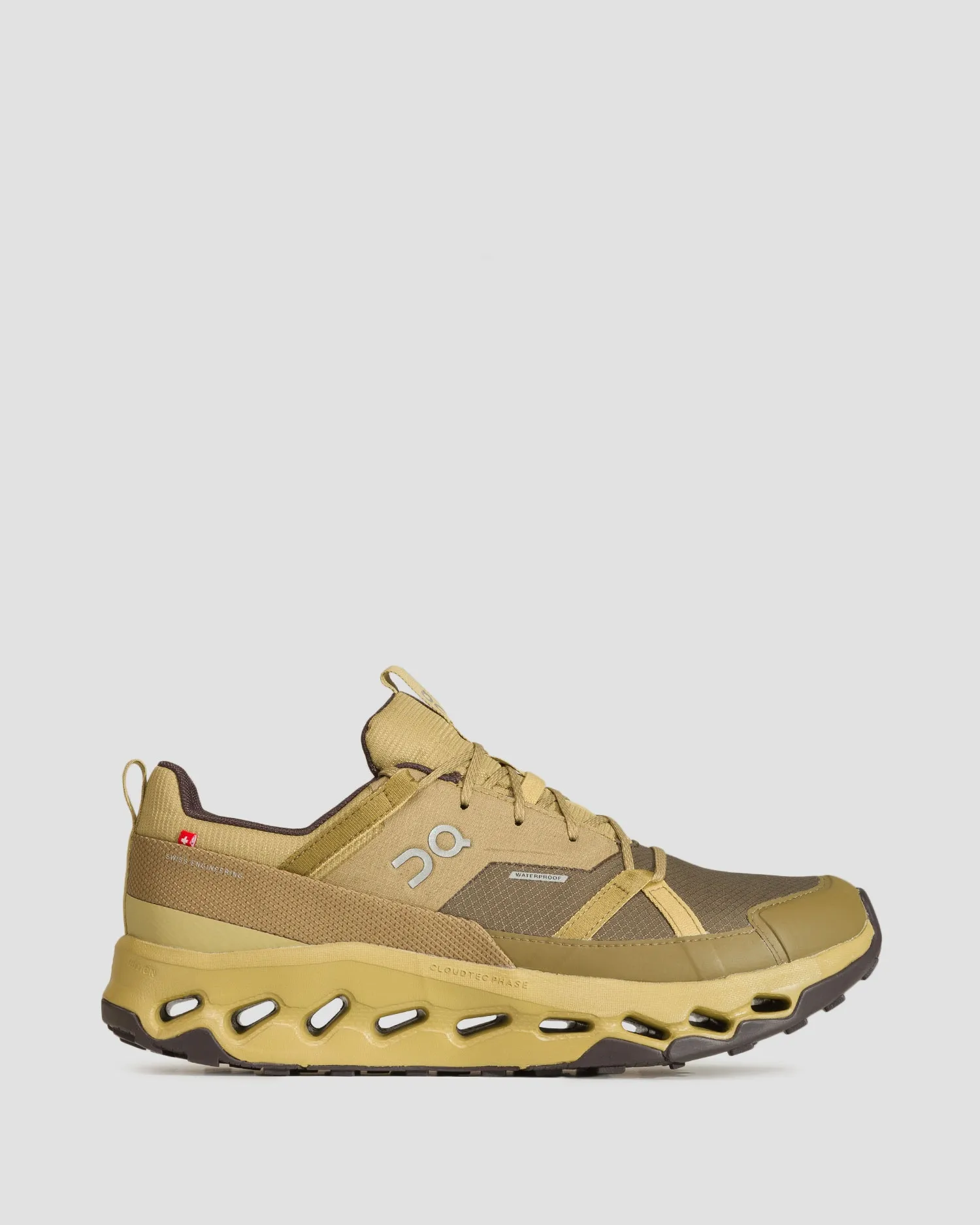 Men's low hiking shoes On Running Cloudhorizon Waterproof 3ME10052310-safari-olive
