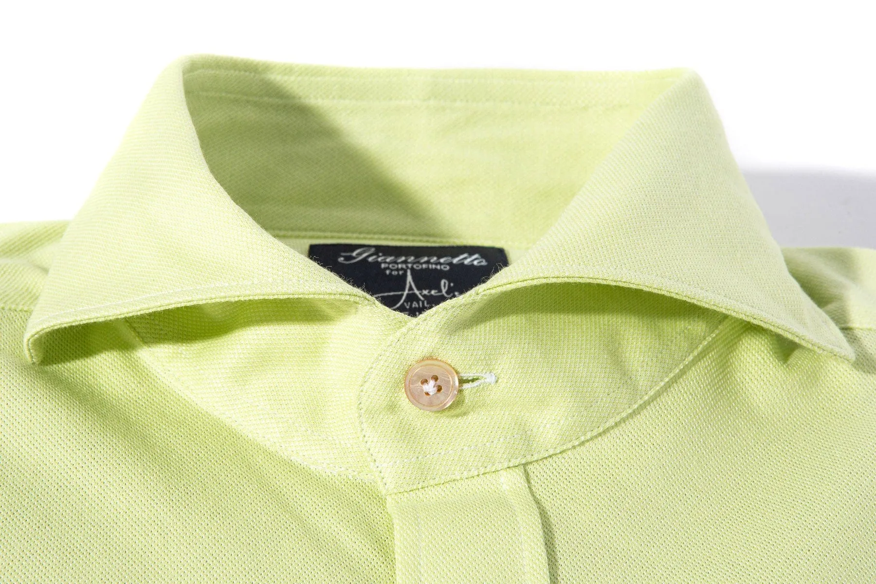 Menerbes Jersey Shirt in Lime Green