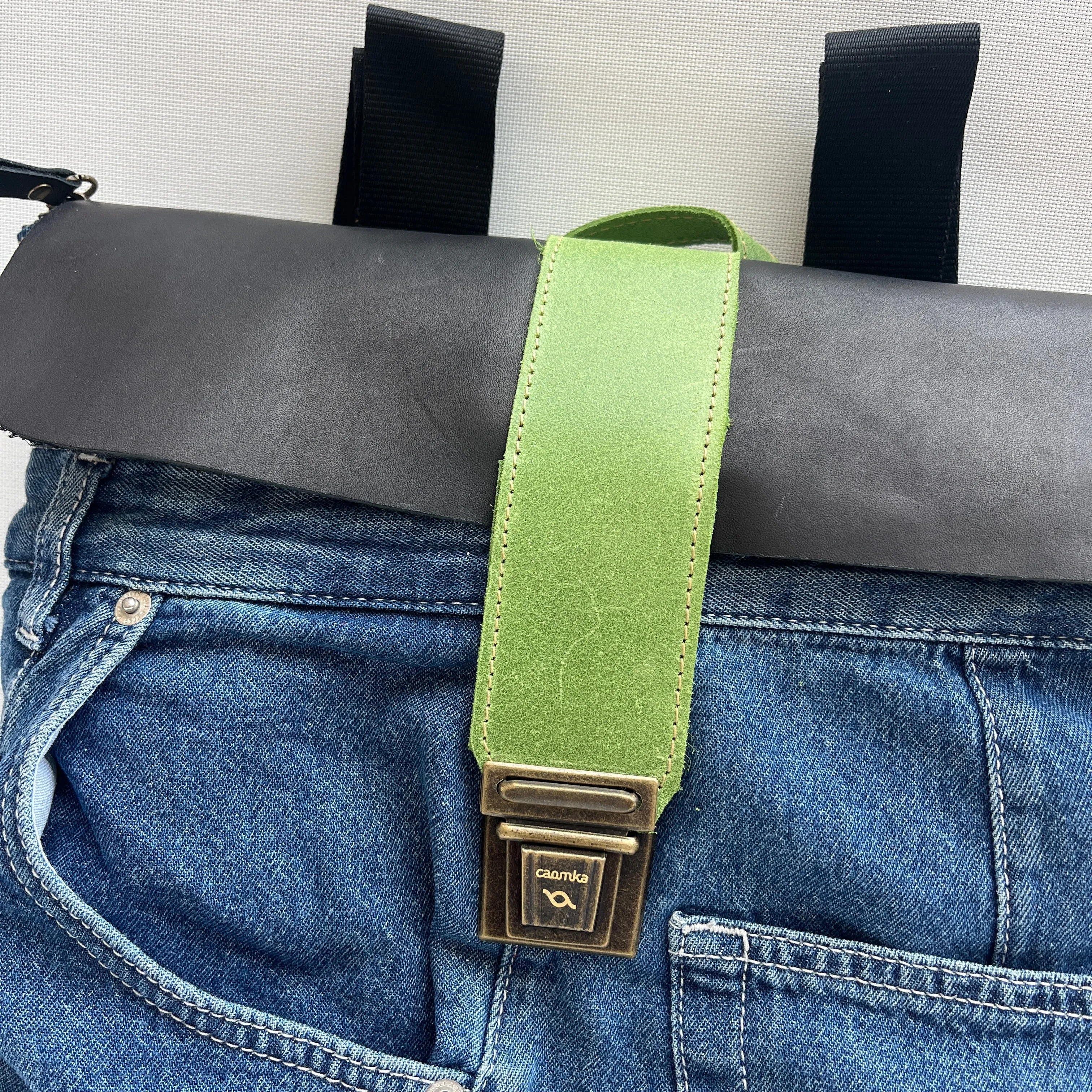 Mochila Top Caomka Recycled  Jeans · Pieza nica 15260