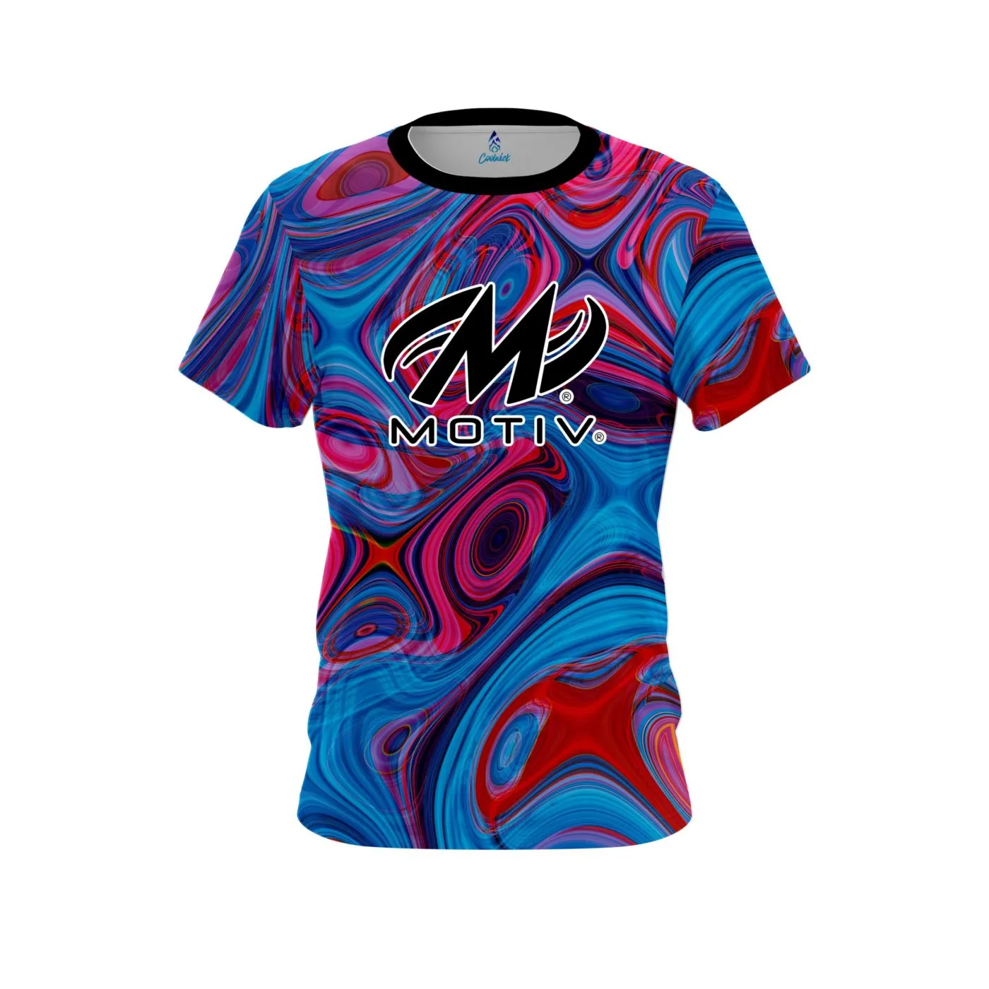 Motiv Red Pink Hallucinate CoolWick Bowling Jersey