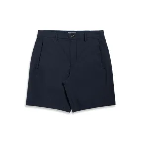 O.N.S   Modern Seersucker Shorts Navy