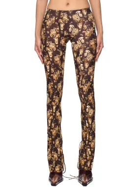 Paisley Print Leggings (PET0PAID-PAISLEY-DARK)