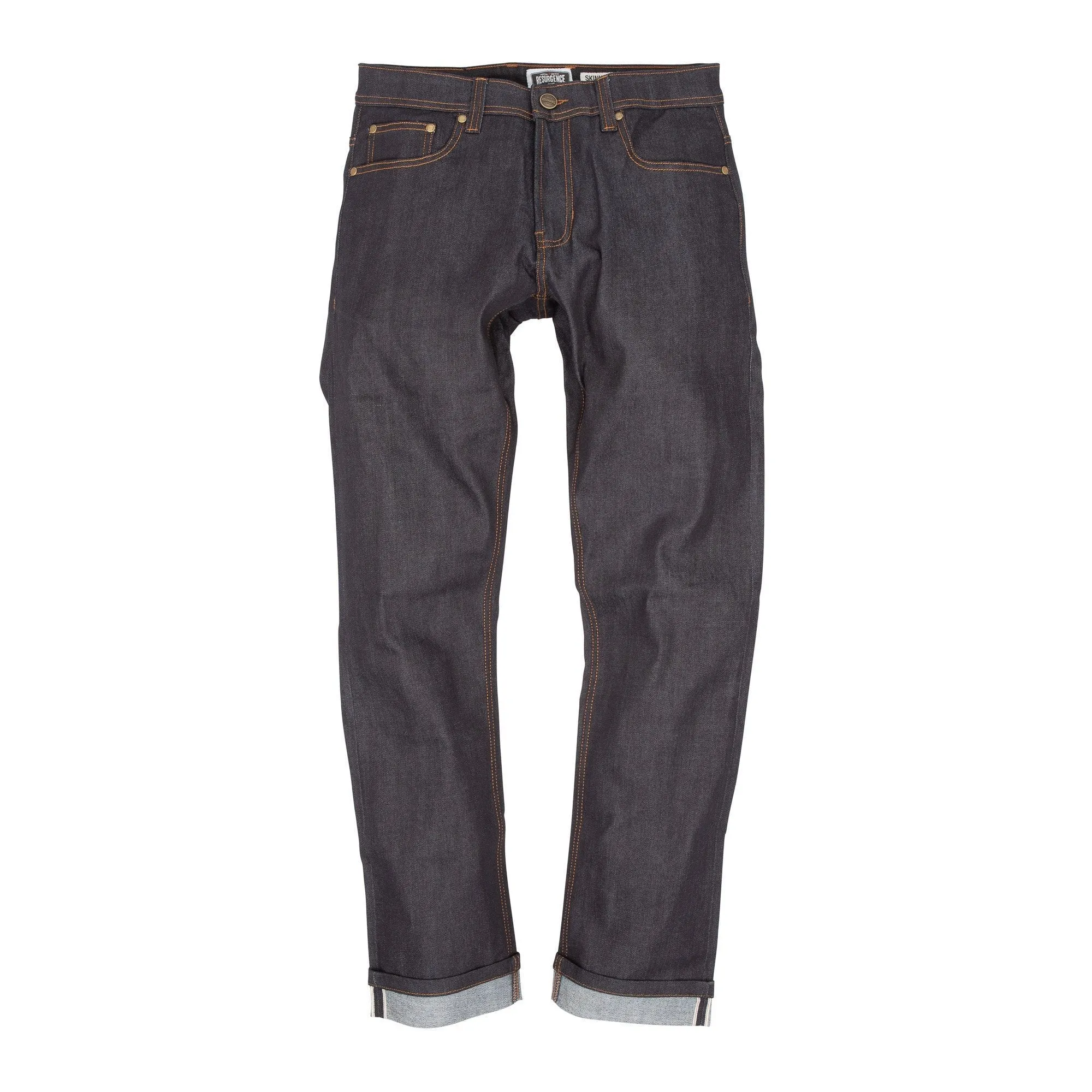 Resurgence Gear CE Cafe Racer PEKEV Motorcycle Jeans Raw