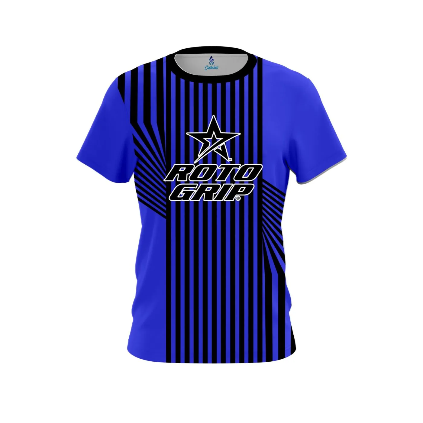 Roto Grip Blue Slain CoolWick Bowling Jersey