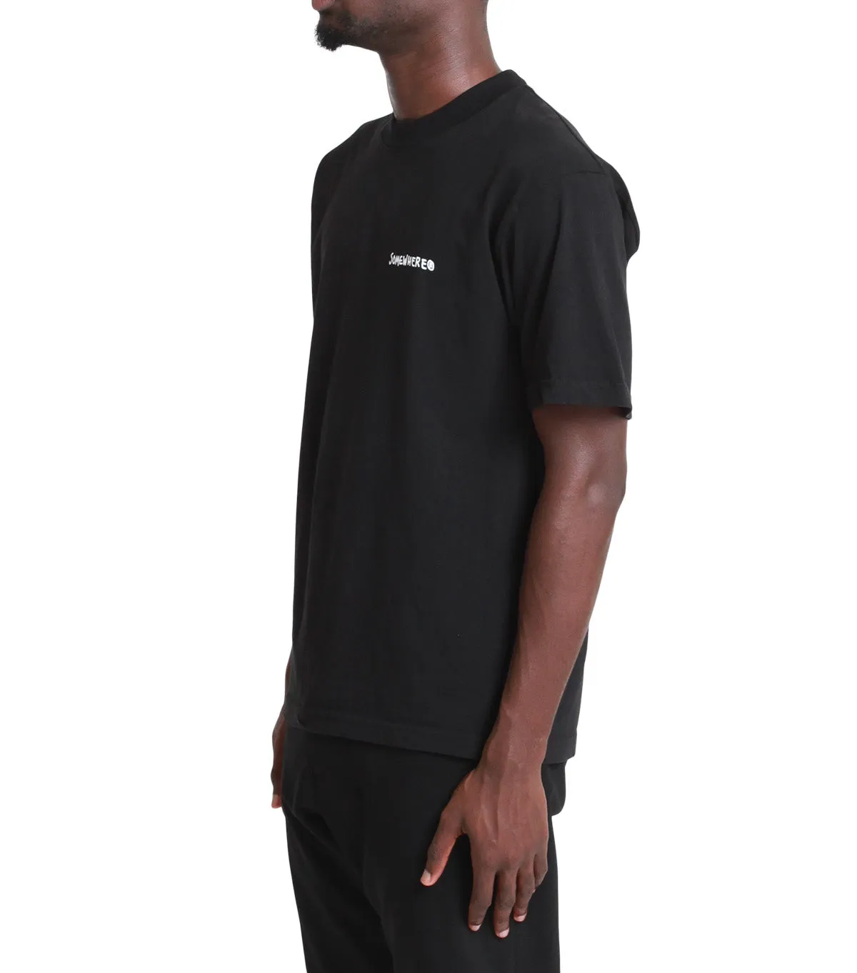 SOMEWHERE Savior T-Shirt Black