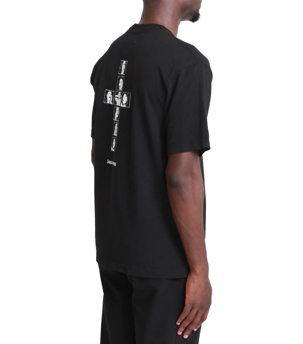 SOMEWHERE Savior T-Shirt Black