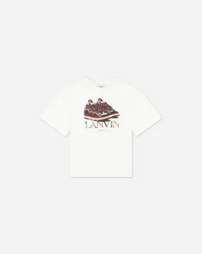 T-SHIRT WITH TRAINER PRINT