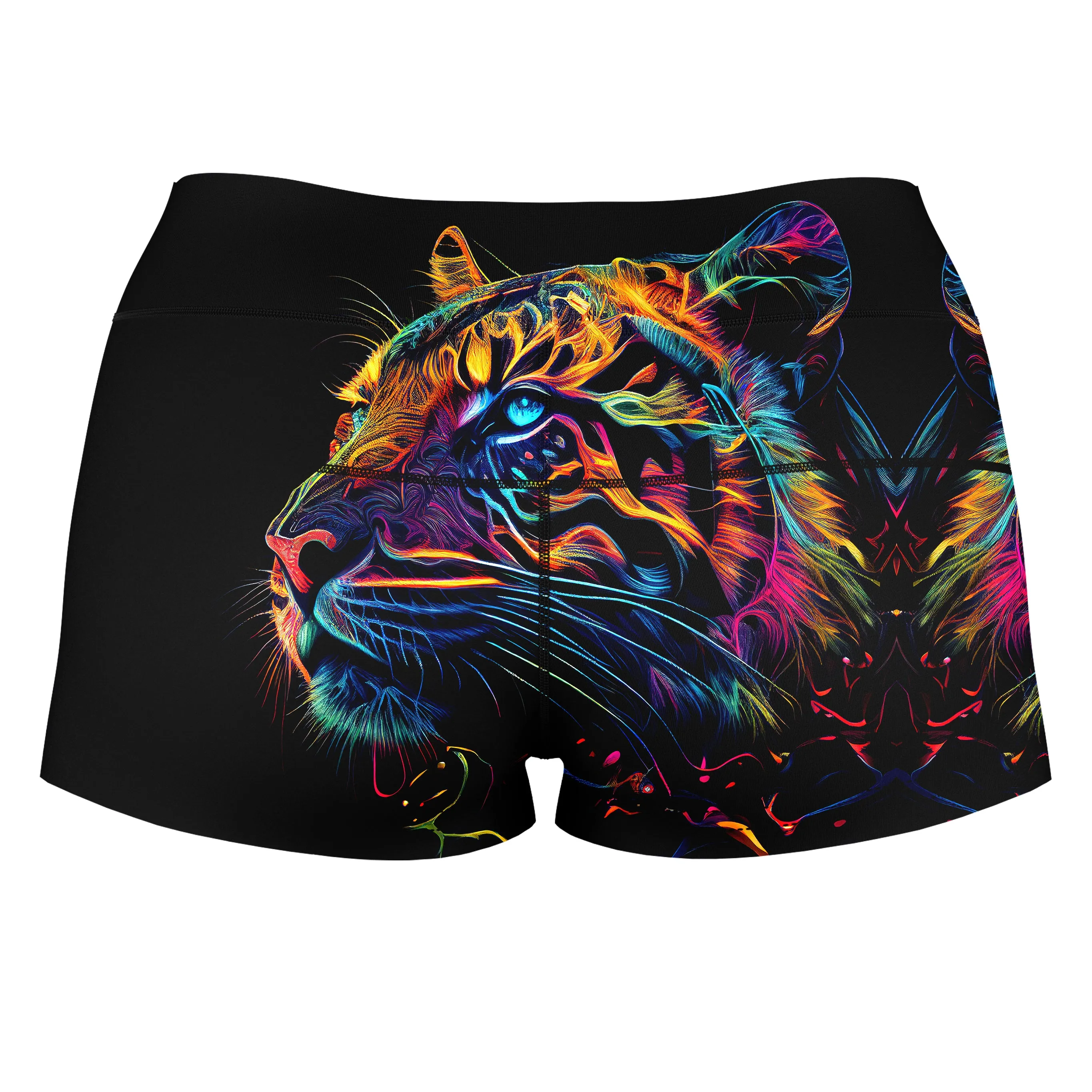 Tigre Realm High-Waisted Women's Shorts