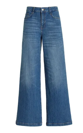 Triarchy Ms. Fonda High-Rise Wide-Leg Jeans