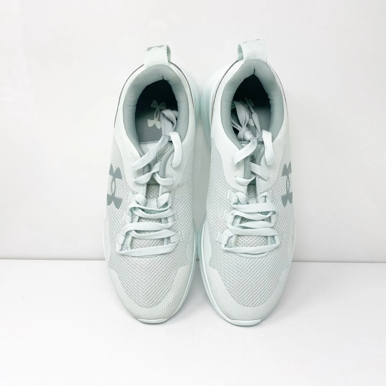 Under Armour Womens Essential 3022955-303 Green Running Shoes Sneakers Size 8.5