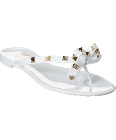 Valentino Rockstud Rubber Flip Flop